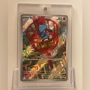 POKÉMON MEGA EVOLUTION RIOLU HOLO PROMO